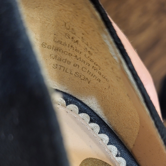 Sam Edelman Black Leather Stillsman Block Heel Pump Size 6 - Picture 8 of 9